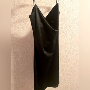 ZAFUL Women's Satin Sleeveless Spaghetti Strap Mini Dress